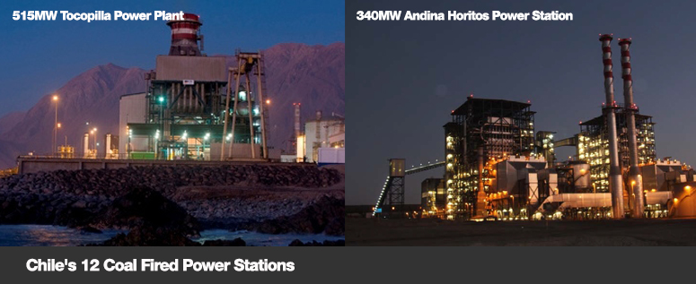 Chile Coal Power Plants